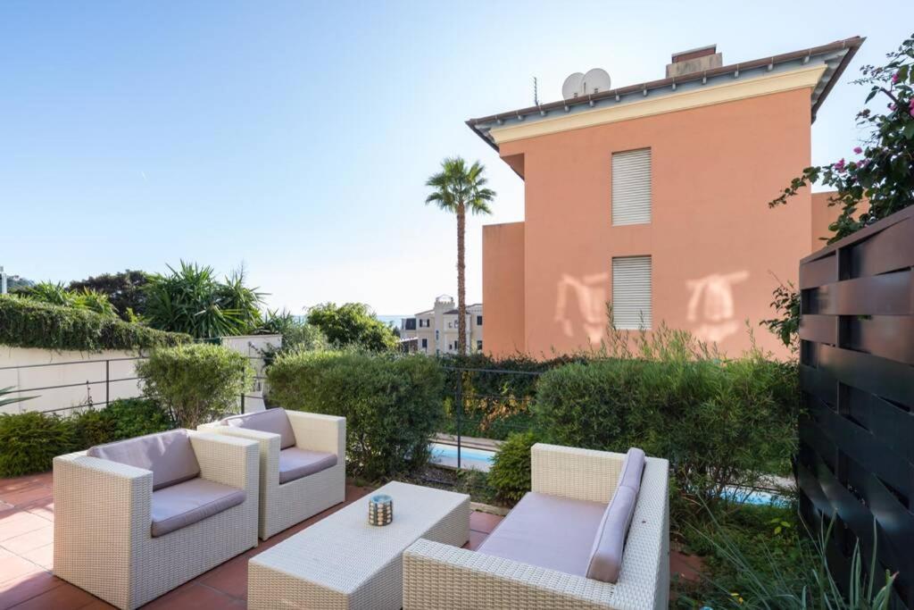 Villa Rocky - Luxury 3Br Apt In Liberty Villa.Pool,Garden,Wifi Roquebrune-Cap-Martin Buitenkant foto